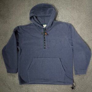 Vintage 70's - 80's  L.L. Bean Fleece Hoodie Southwest Aztec Men's XL Tall - EUC